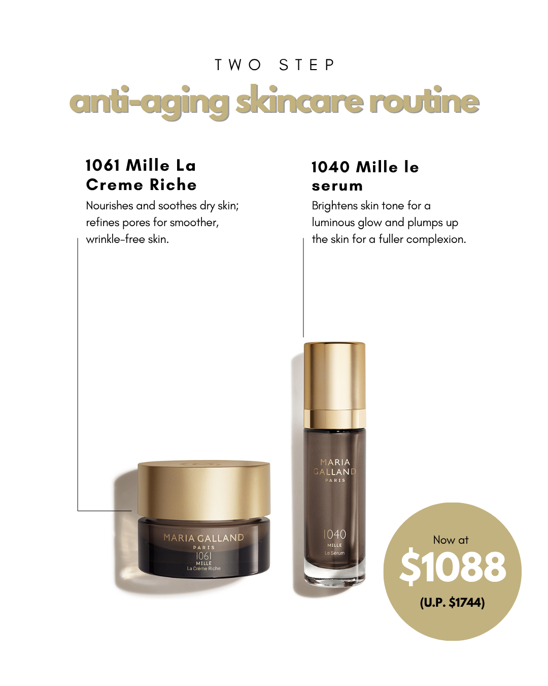 1040 + 1060 Mille Anti-aging Set Promotion